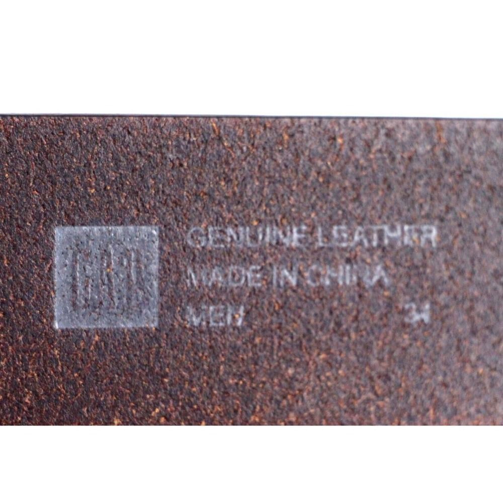 Gap BROWN GENUINE LEATHER 1 1/8"Wd CASUAL DRESS MEN'S BELT Sz 34 (F40 - Picture 8 of 13